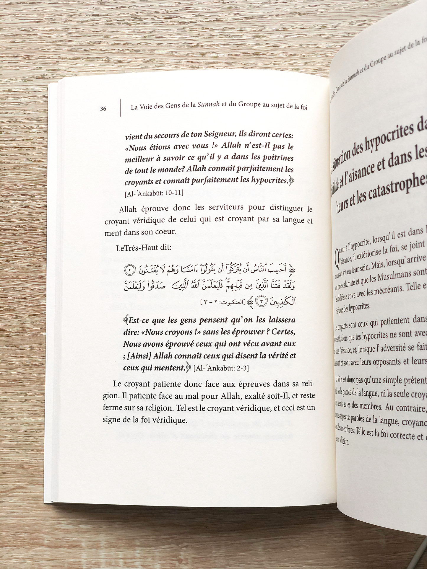 La Voie Des Gens De La Sunnah Et Du Groupe Au Sujet De La Foi, De Dr Sâlih Ibn Fawzân Al Fawzân