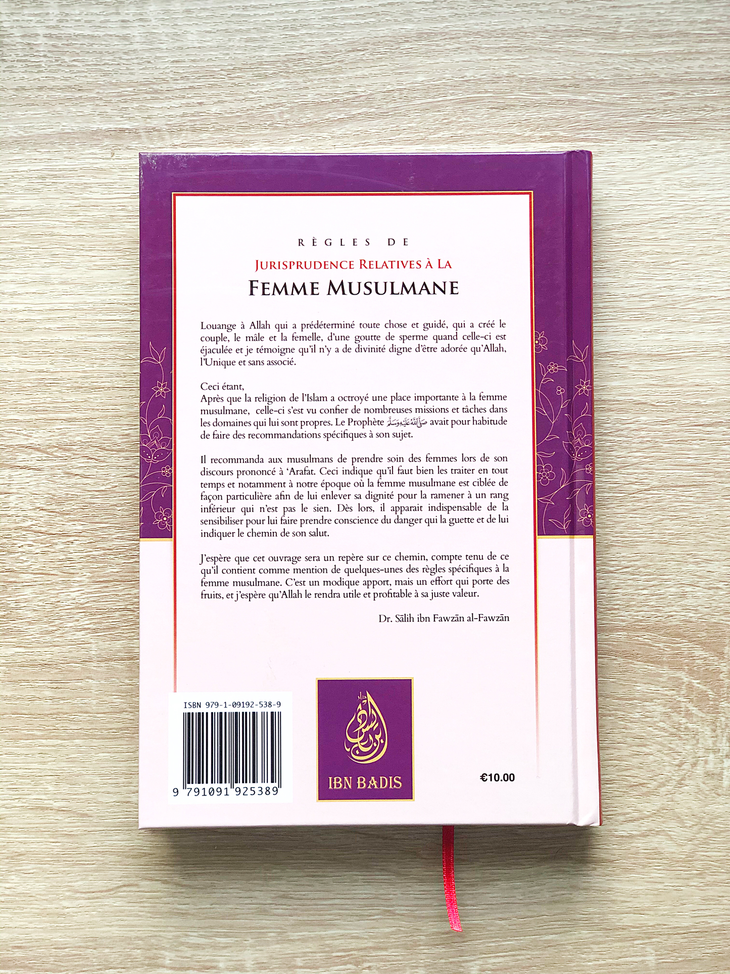 Règles de jurisprudence relatives à la femme musulmane - Sheikh Salih Ibn Fawzan Al-Fawzan