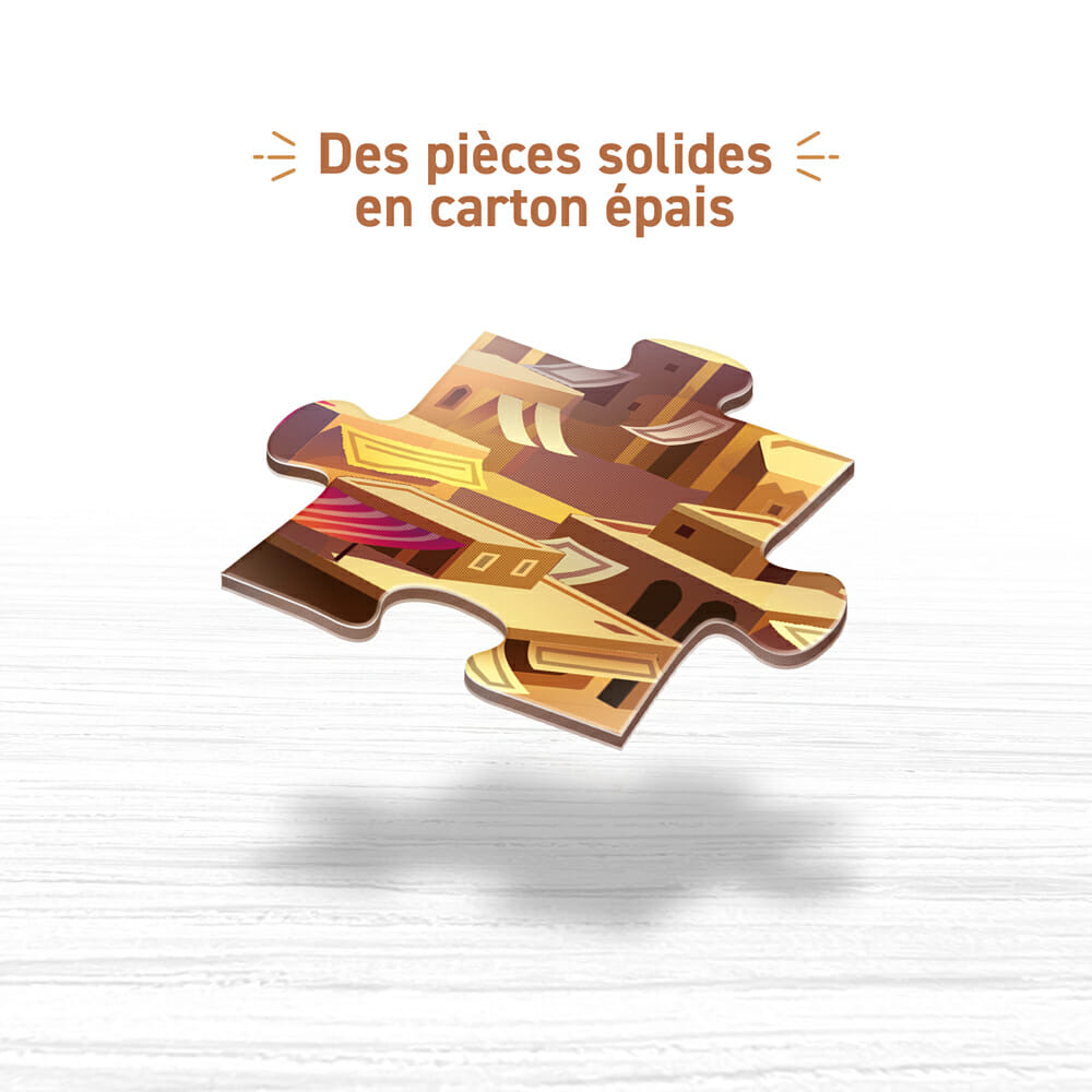 PUZZLE 104 pièces "BIG MAKKAH" - Educatfal