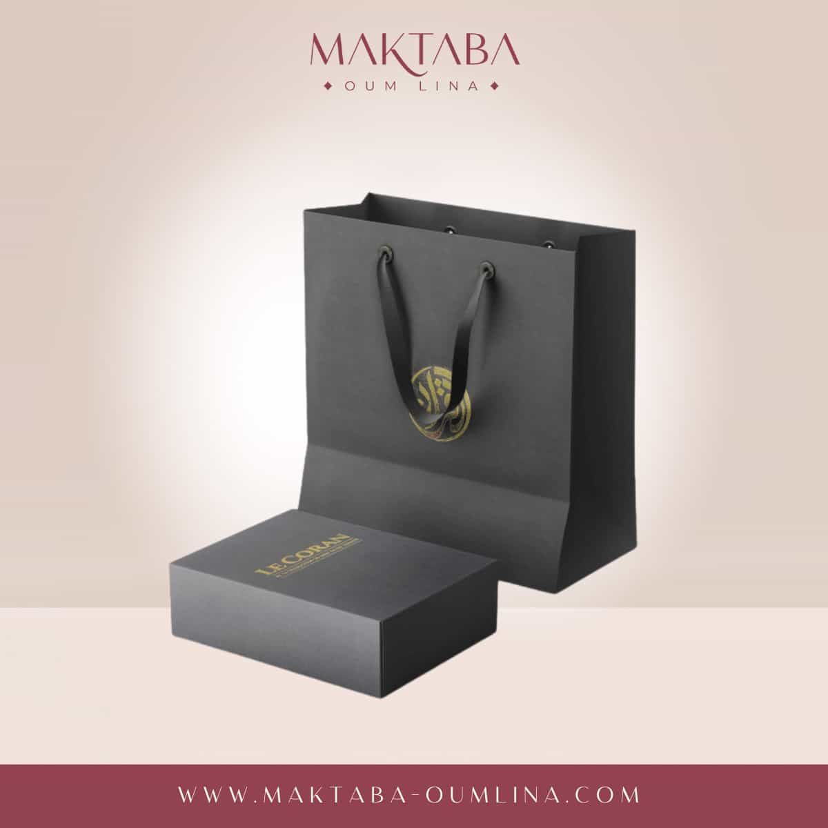 Coran édition tawbah EN COFFRET (Français/Arabe)