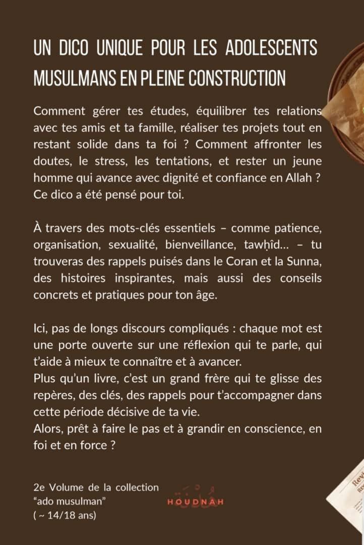 Le dico des jeunes musulmans (14-18ans) - édition houdnah