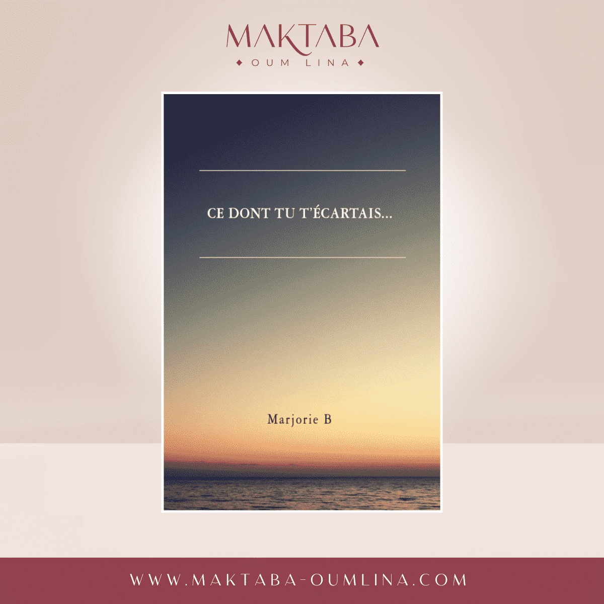 "Ce dont tu t'écartais…"