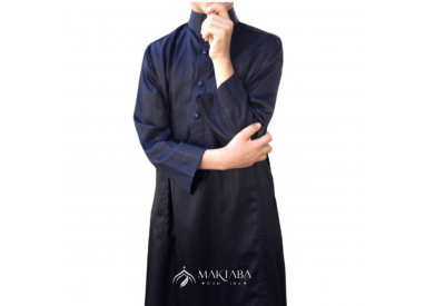 Qamis enfants noir marque "AL HARAMAIN"
