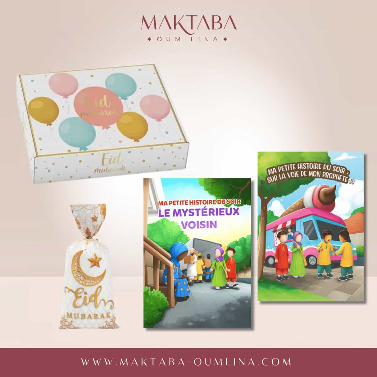 box "eid mubarak" enfant 5/9 ans