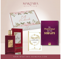 box "eid mubarak" femme "Princesse d'Arabie Rouge"