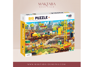 Grand puzzle CHANTIER - 60 pièces