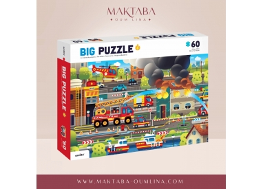 Grand puzzle POMPIER - 60 pièces