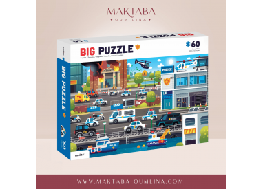 Grand puzzle POLICE - 60 pièces