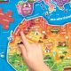 Grand puzzle carte du monde 150 pièces: continent, pays, mer et océans