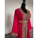 CAFTAN « RUBIS » – Fuchsia & doré