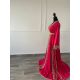 CAFTAN « RUBIS » – Fuchsia & doré