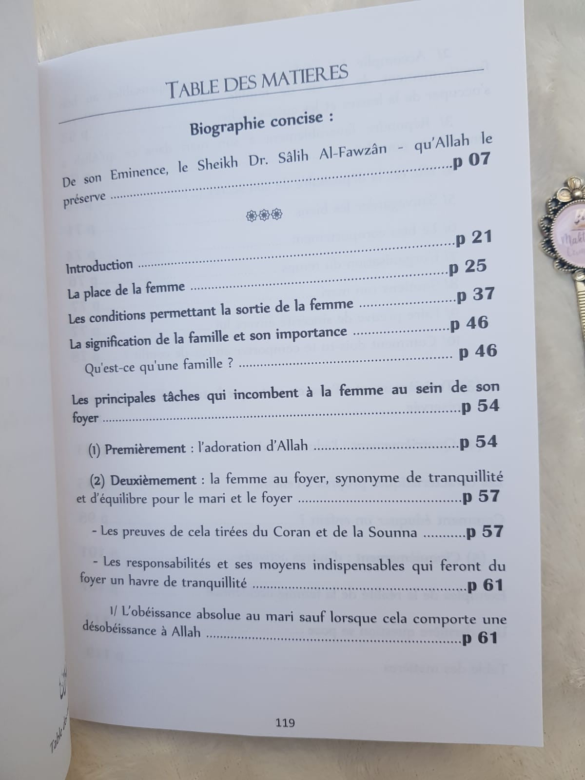 Le rôle de la femme dans l'éducation du foyer