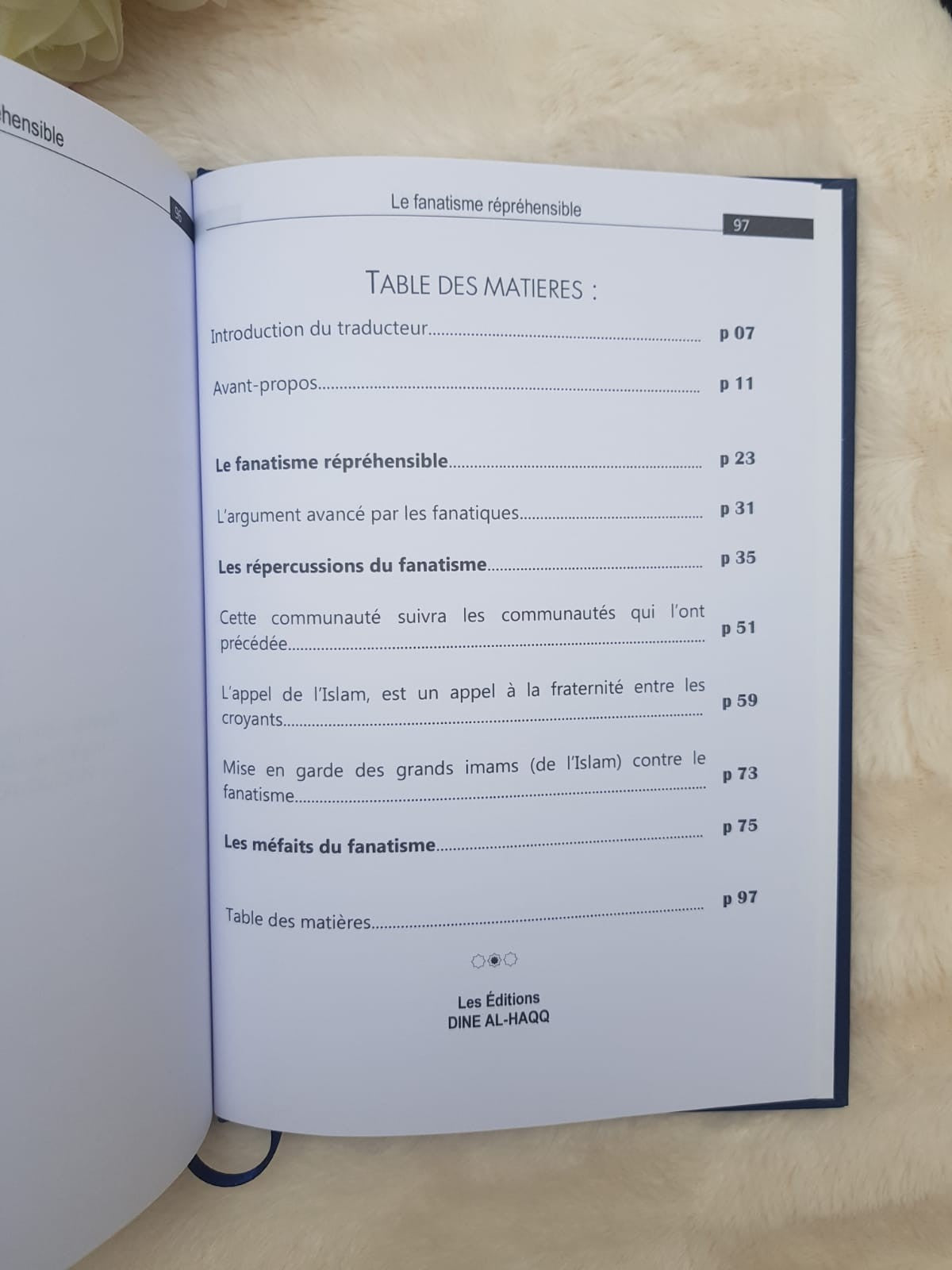 Le Fanatisme répréhensible