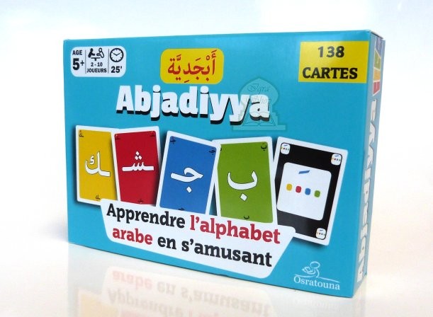 Jeu De Cartes Abjadiyya : Apprendre L'alphabet Arabe En S'amusant