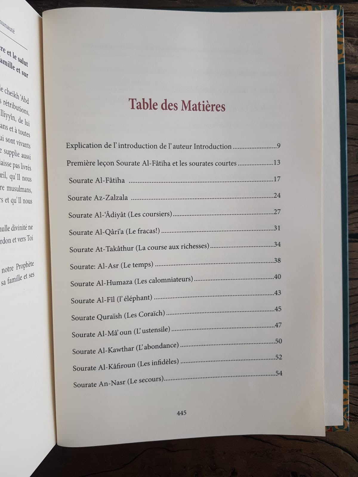 Les leçons importante - Edition Ibn Badis