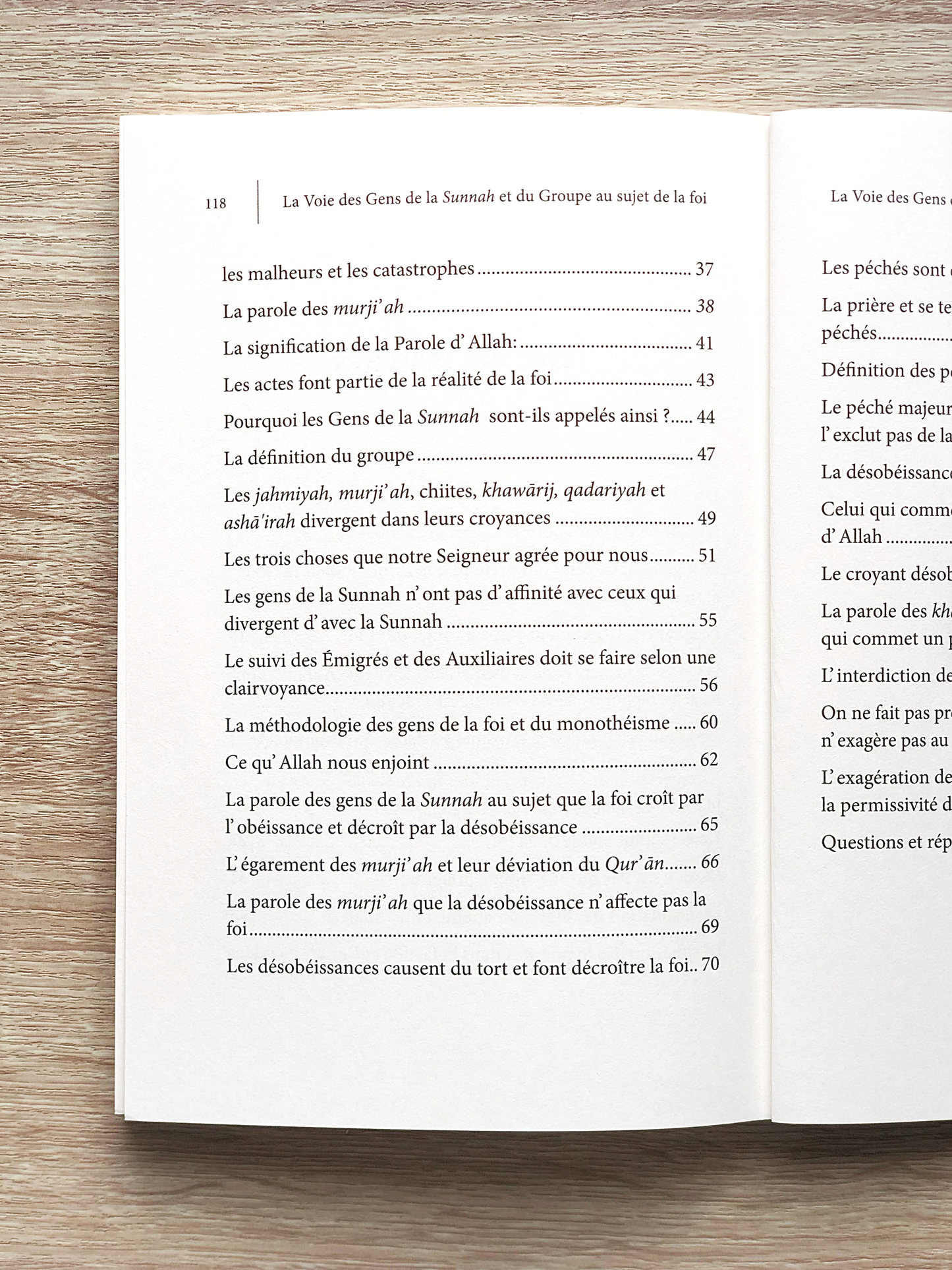 La Voie Des Gens De La Sunnah Et Du Groupe Au Sujet De La Foi, De Dr Sâlih Ibn Fawzân Al Fawzân