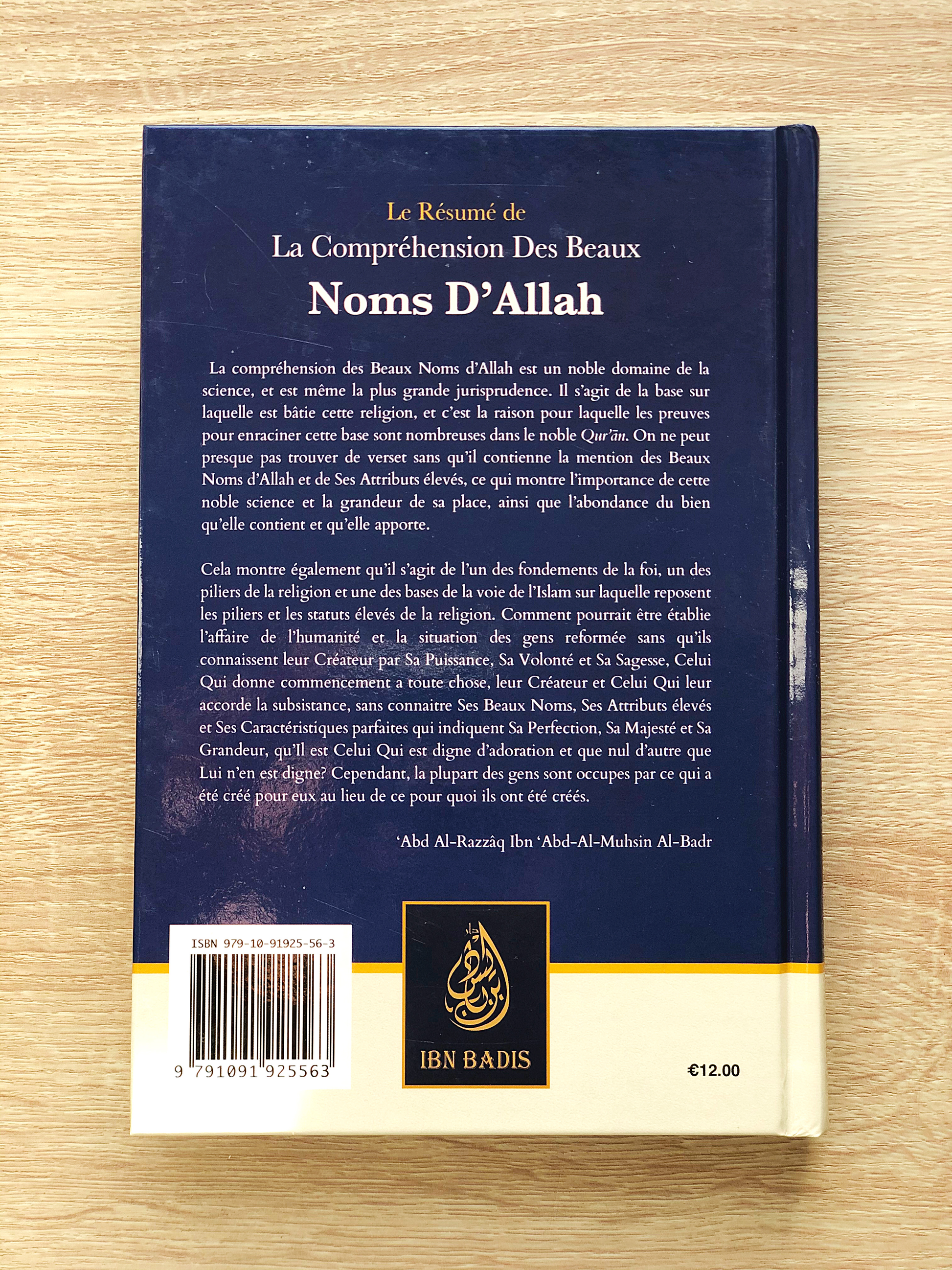 Le Résumé De La Compréhension Des Beaux Noms D'Allah, De Abd Ar-Razzâq Abd Al-Muhsin Al-Badr