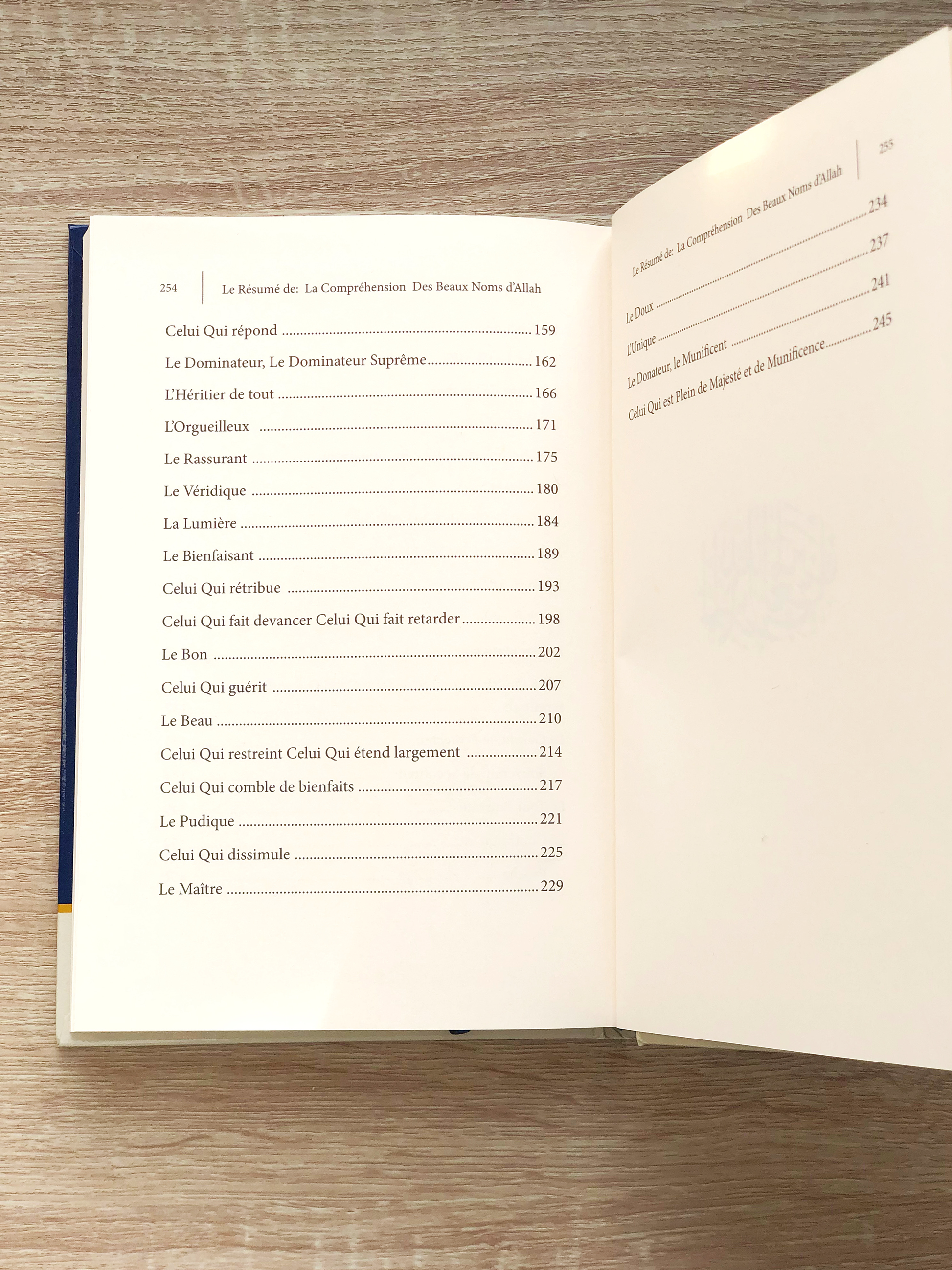 Le Résumé De La Compréhension Des Beaux Noms D'Allah, De Abd Ar-Razzâq Abd Al-Muhsin Al-Badr