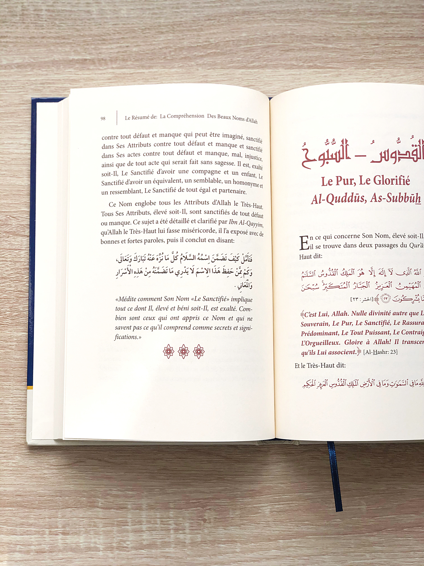 Le Résumé De La Compréhension Des Beaux Noms D'Allah, De Abd Ar-Razzâq Abd Al-Muhsin Al-Badr