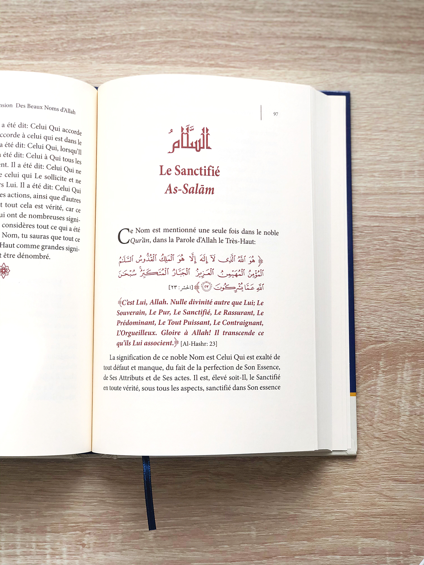 Le Résumé De La Compréhension Des Beaux Noms D'Allah, De Abd Ar-Razzâq Abd Al-Muhsin Al-Badr