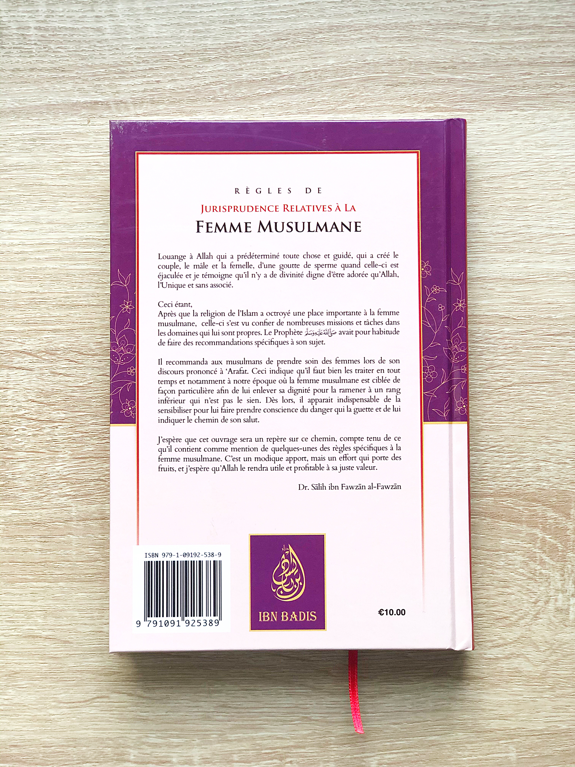 Règles de jurisprudence relatives à la femme musulmane - Sheikh Salih Ibn Fawzan Al-Fawzan