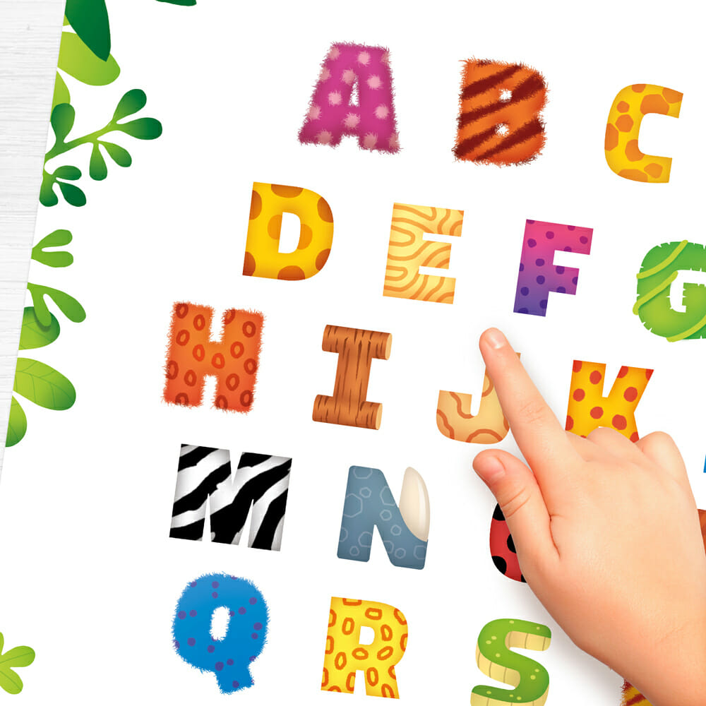 Mes alphabets arabe et français (poster+sitckers) - Educatfal