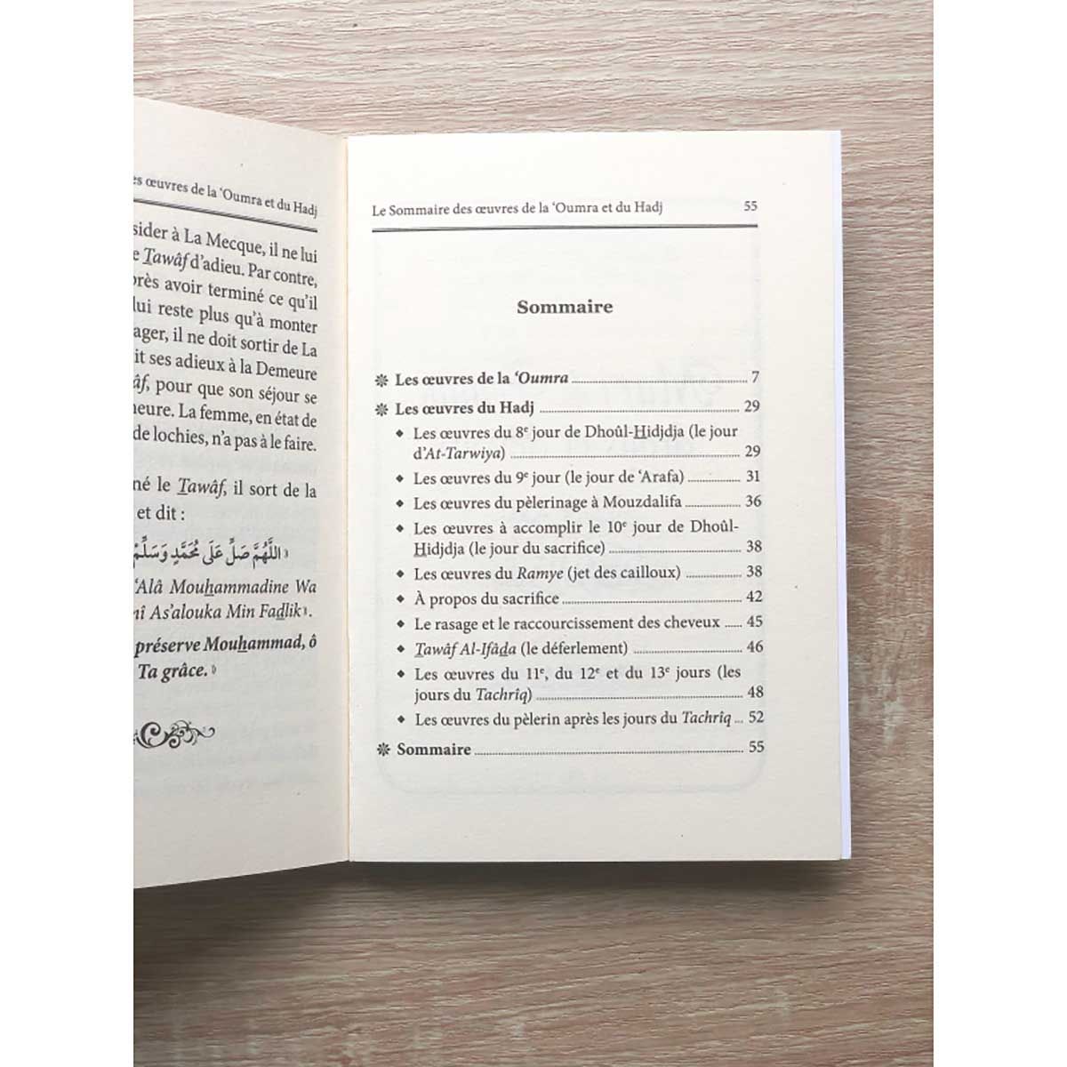 Le sommaire des oeuvres de la Omra et du Hajj - Cheikh Mohamed Ali Ferkous