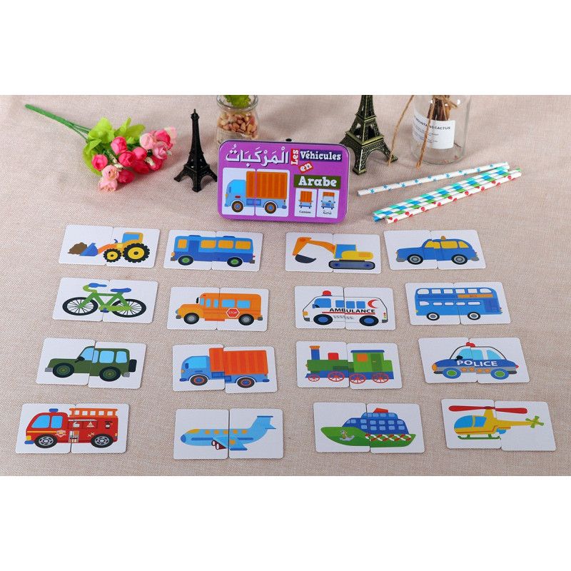 Ma boîte puzzle DUO de 32 pièces (boîte métallique)