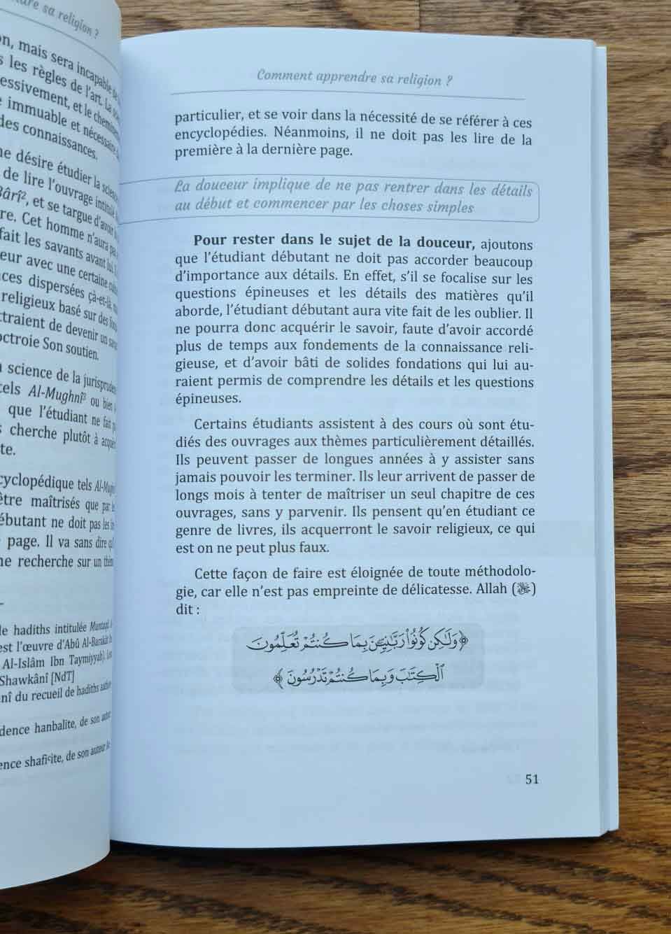 Comment apprendre sa religion ? - Cheikh Salih Ibn Abdul Aziz Al Cheikh