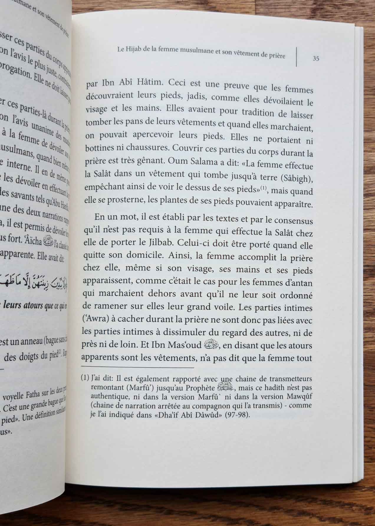 Le voile de la femme musulmane et son vêtement de prière - Cheikh Al Islam Ibn Taymiyya