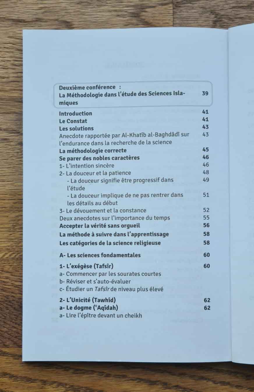 Comment apprendre sa religion ? - Cheikh Salih Ibn Abdul Aziz Al Cheikh