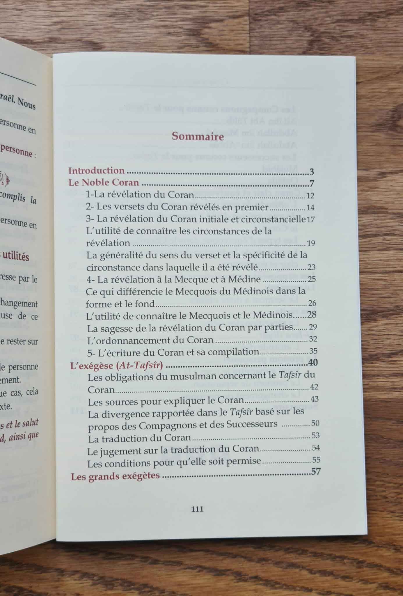Comprendre le Coran - Cheikh Muhammad Salih Al-Uthaymîn