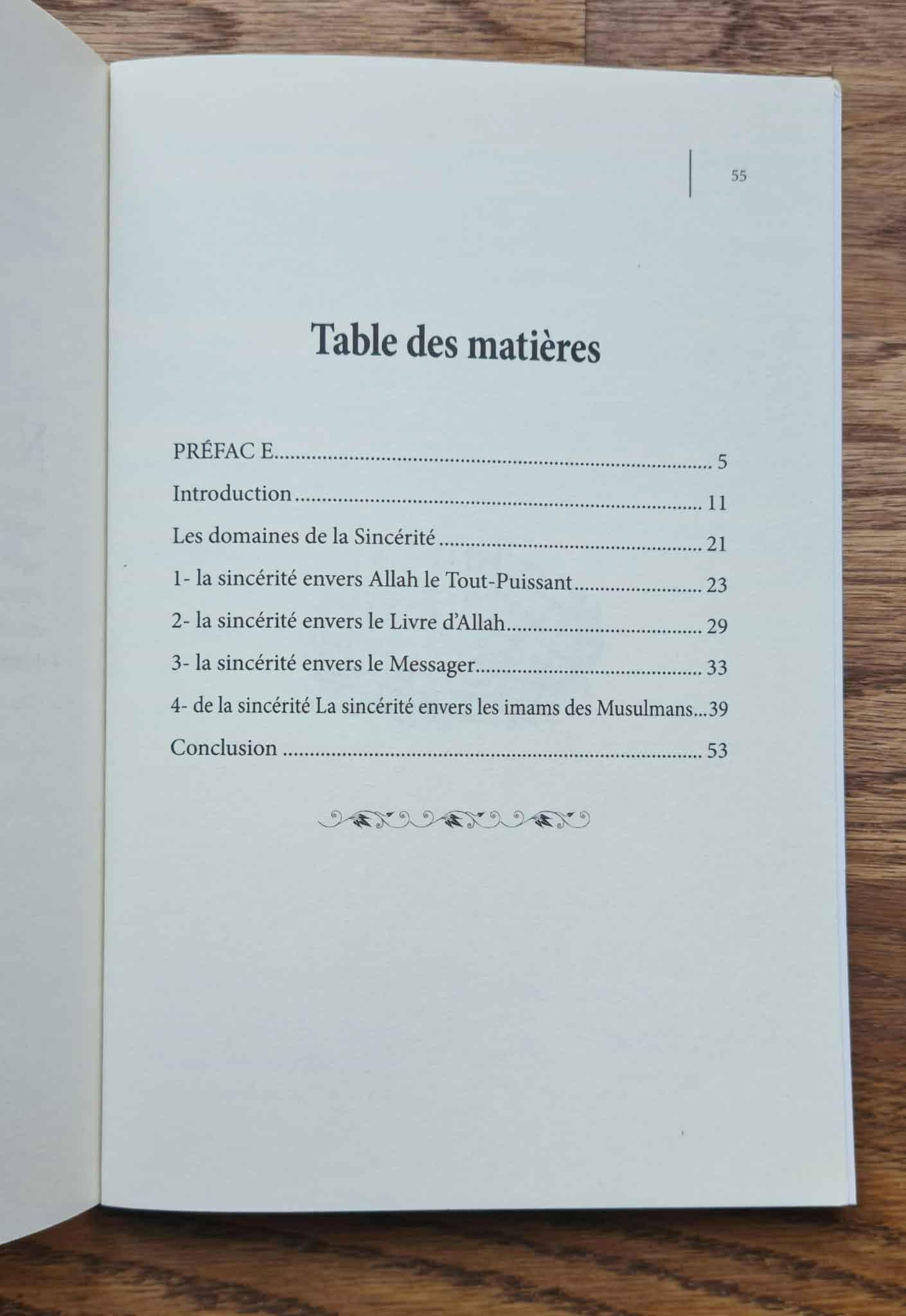 La sincérité et son effet sur l'unité des musulmans - Sheikh Salih Ibn Fawzan Al-Fawzan
