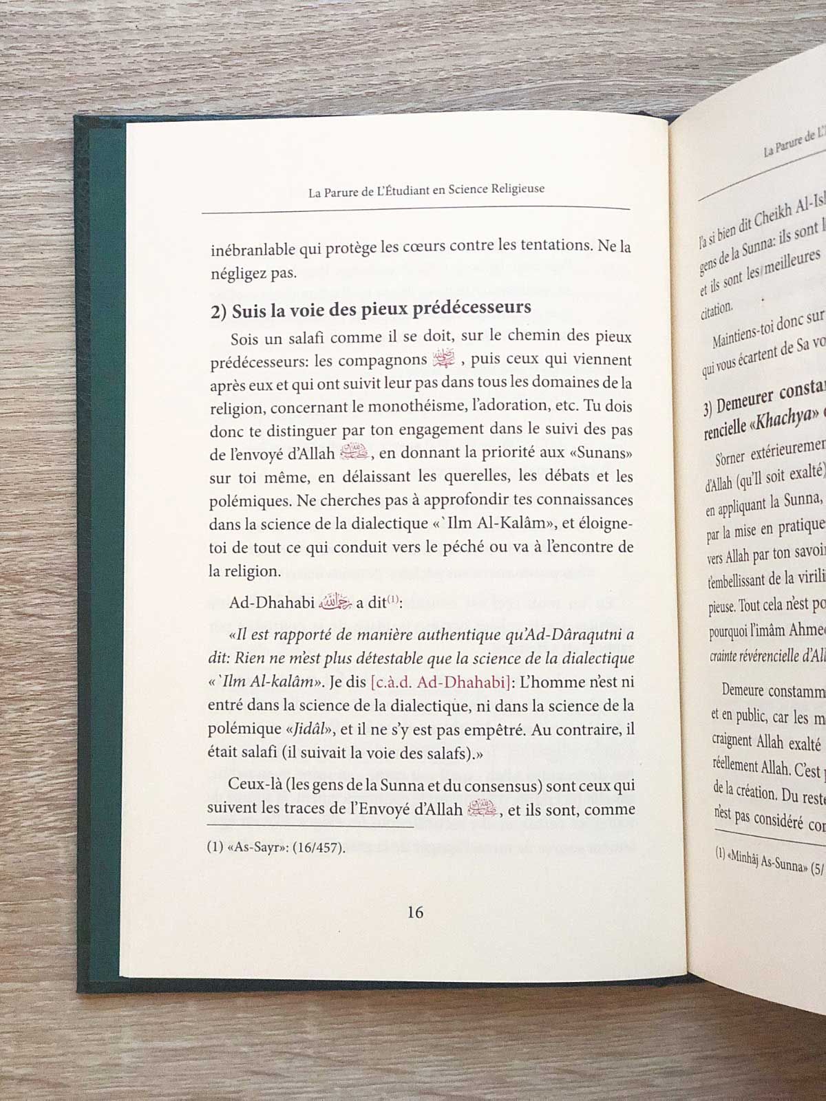 La parure de l'étudiant en science religieuse - Cheikh Bakr Abou Zayd