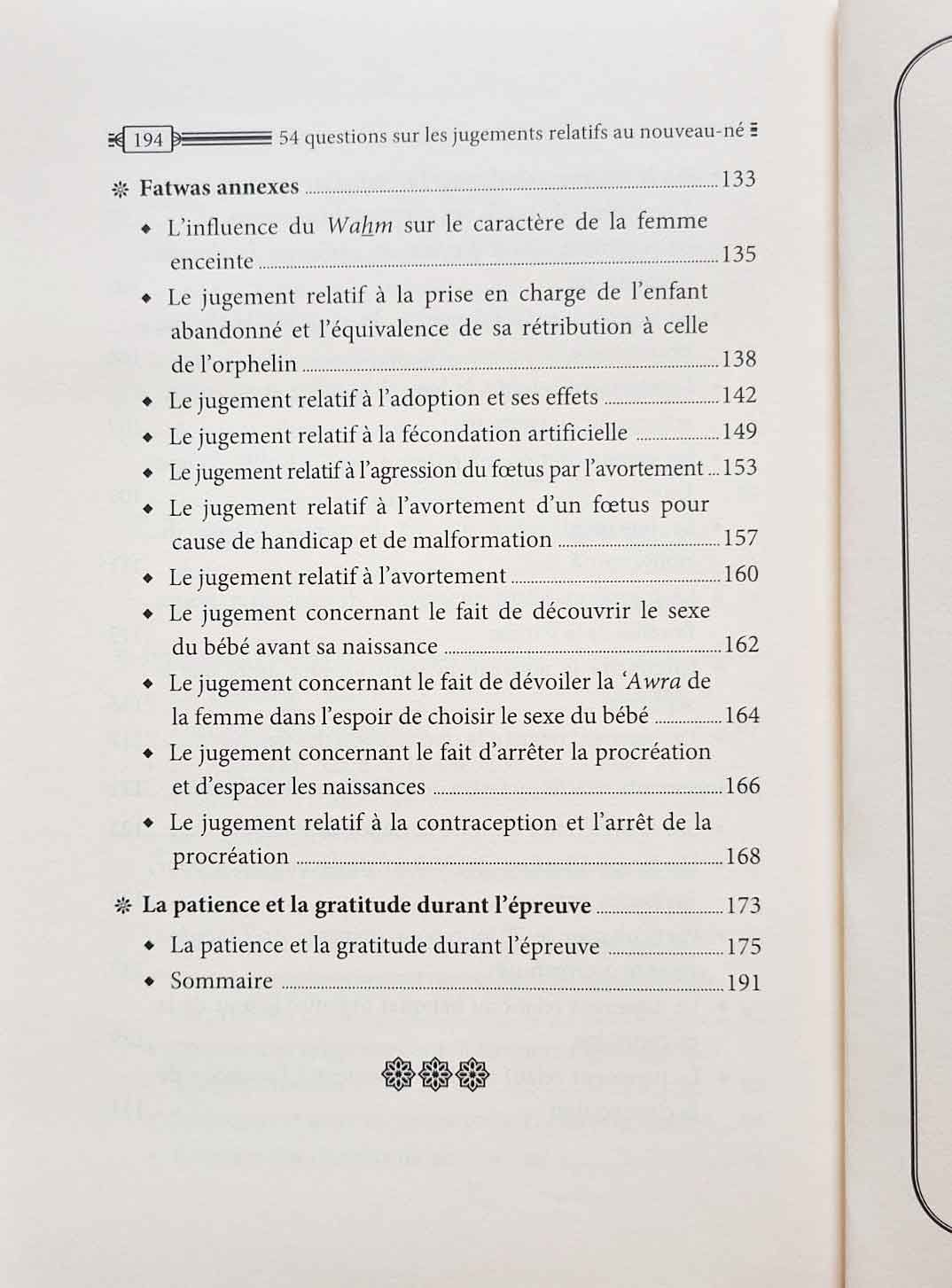 54 Questions sur les jugements du nouveau-né  - Cheikh Mohamed Ali Ferkous