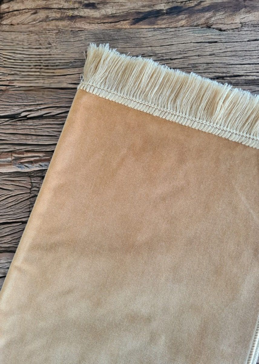 Tapis de prière ADULTE épais - Beige - 70/120CM