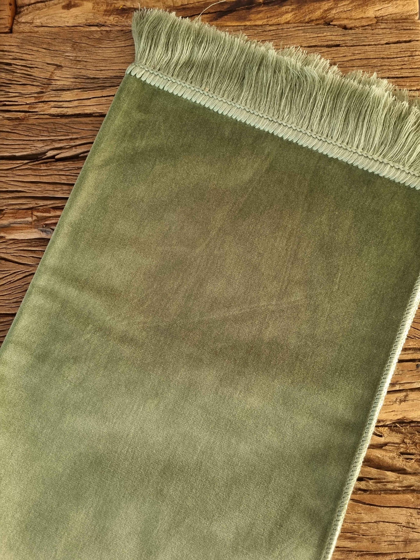 Tapis de prière ADULTE épais - Vert sauge - 70/120CM