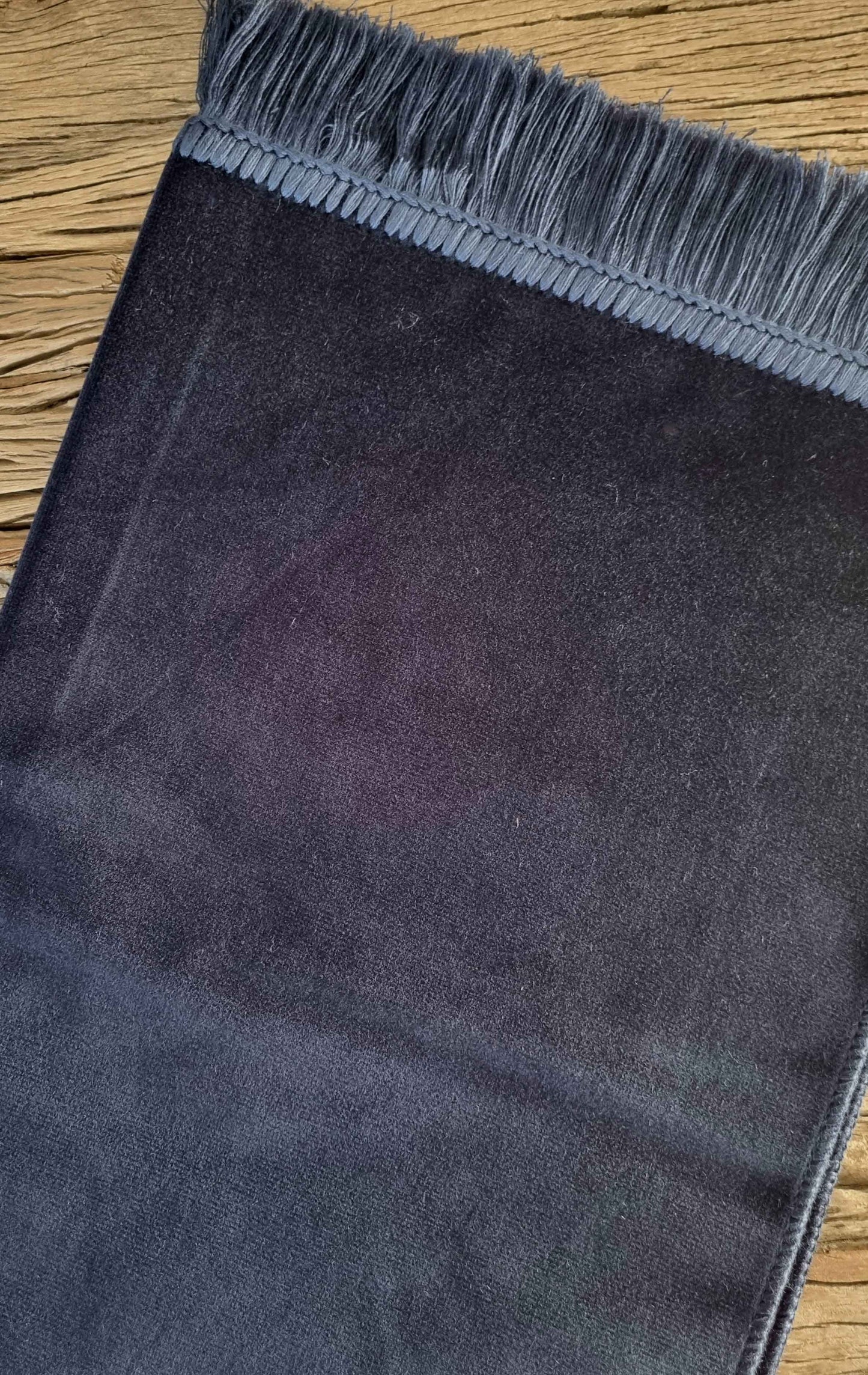 Tapis de prière ADULTE épais - Gris/bleu - 70/120CM