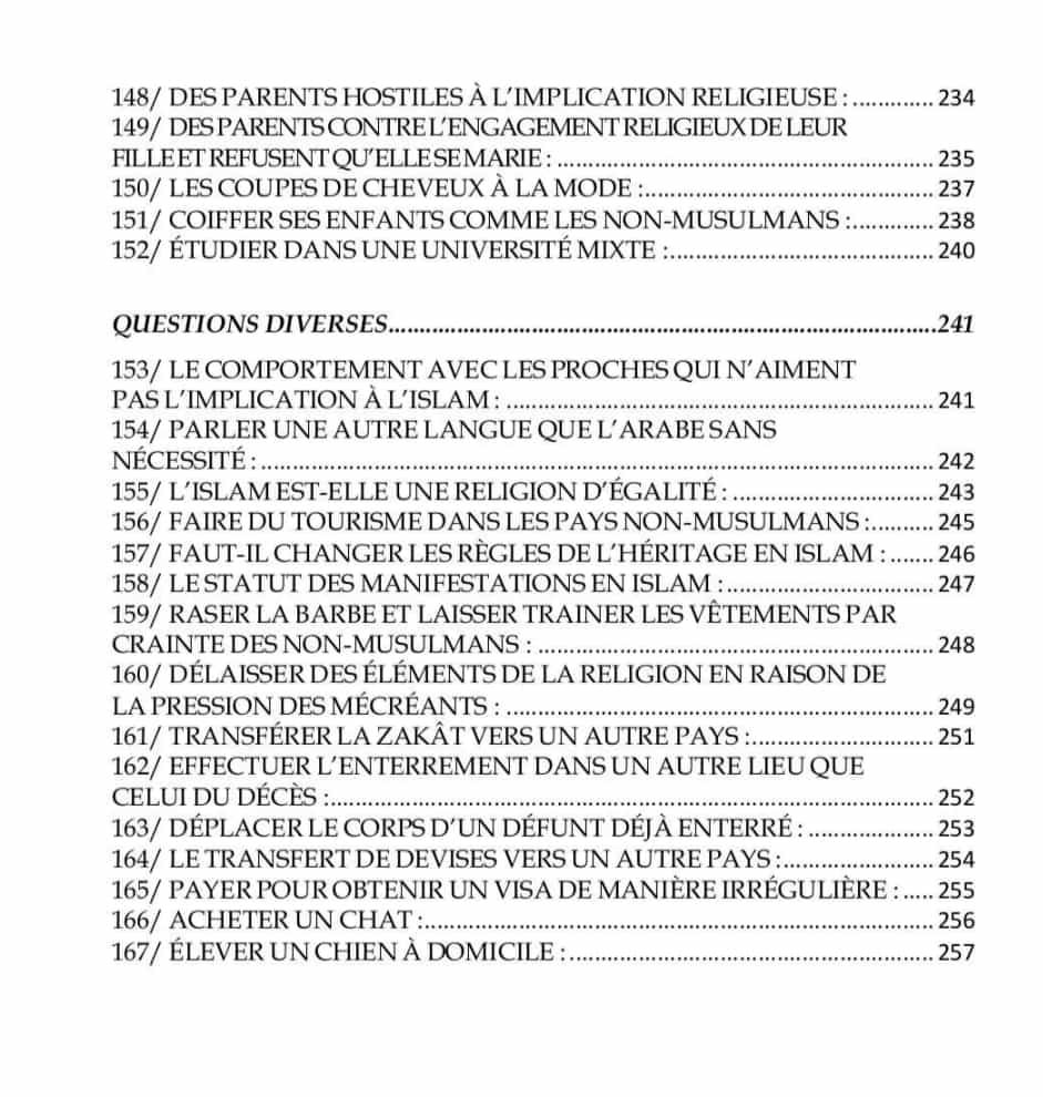 Réponse des grands savants aux questions des musulmans d'Occident vol.2