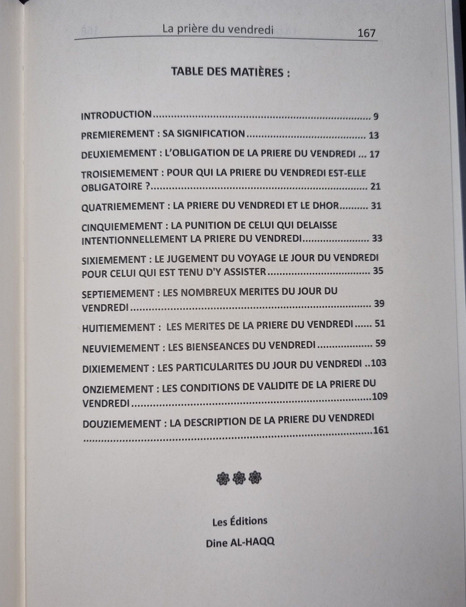 La prière du Vendredi - Dine Al Haqq