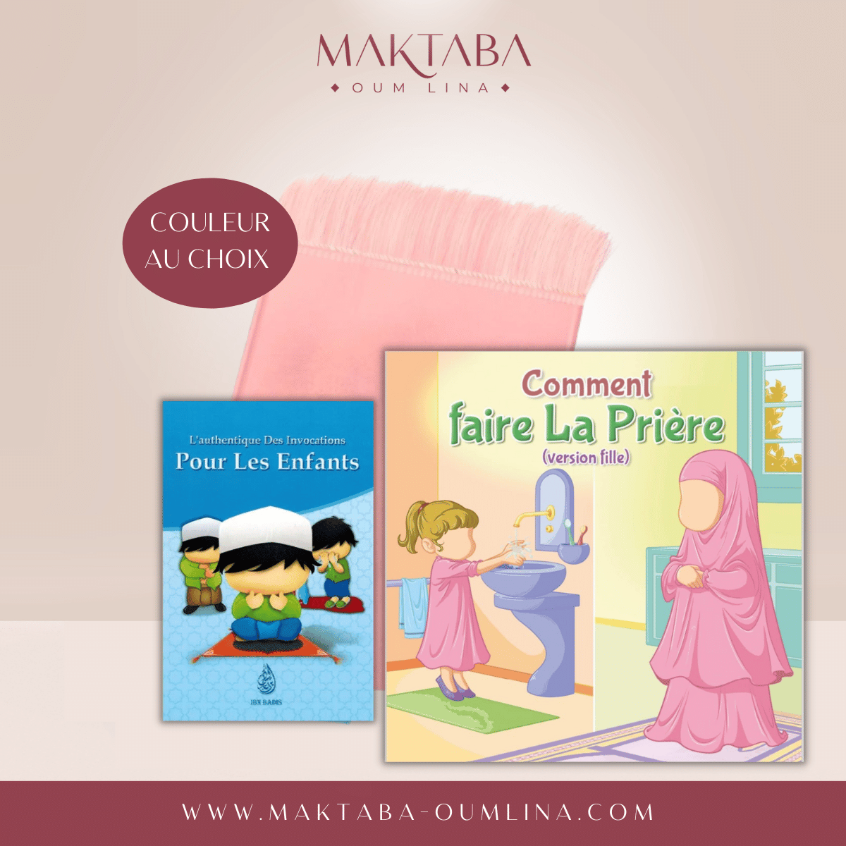 Pack "j'apprends la prière" - Fille ou Garçon