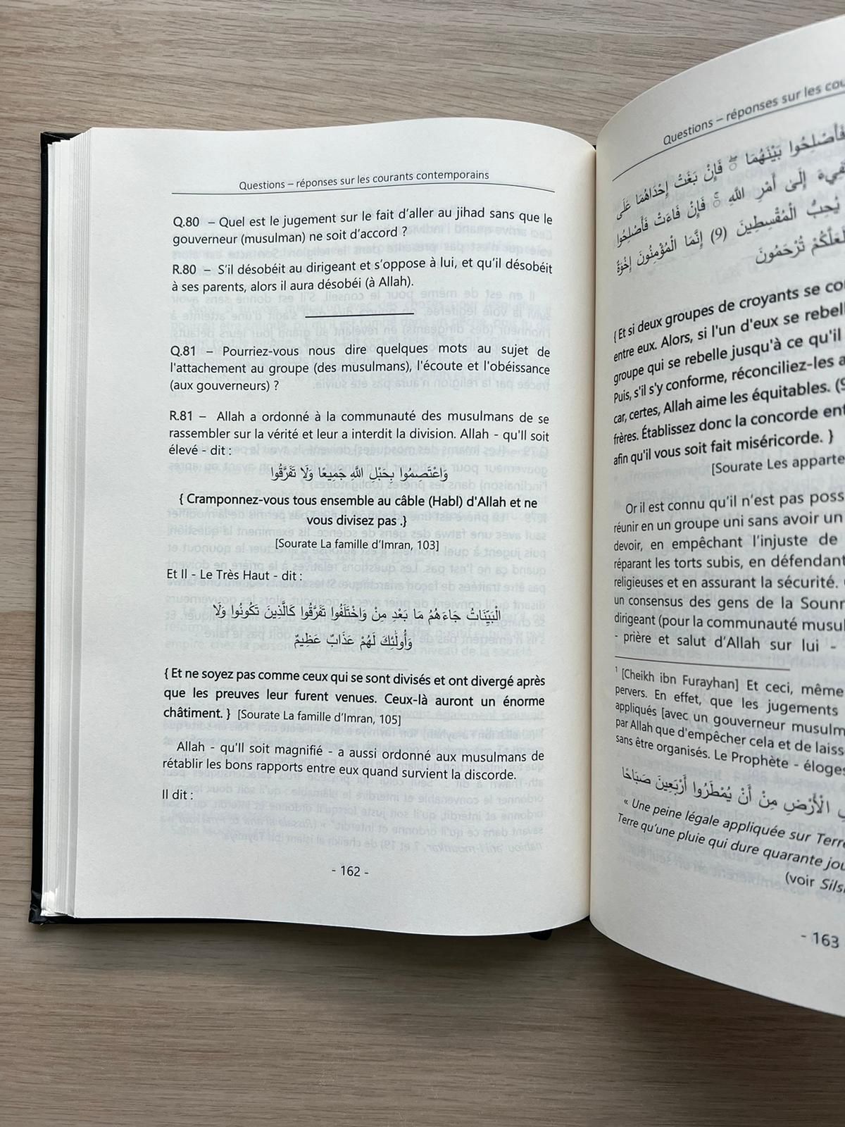 Questions / Réponses sur les courants contemporains du Sheikh Dr. Sâlih Al-Fawzân