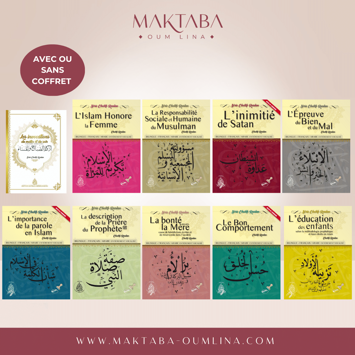 Pack éditions pieux prédecesseurs (9 livres)