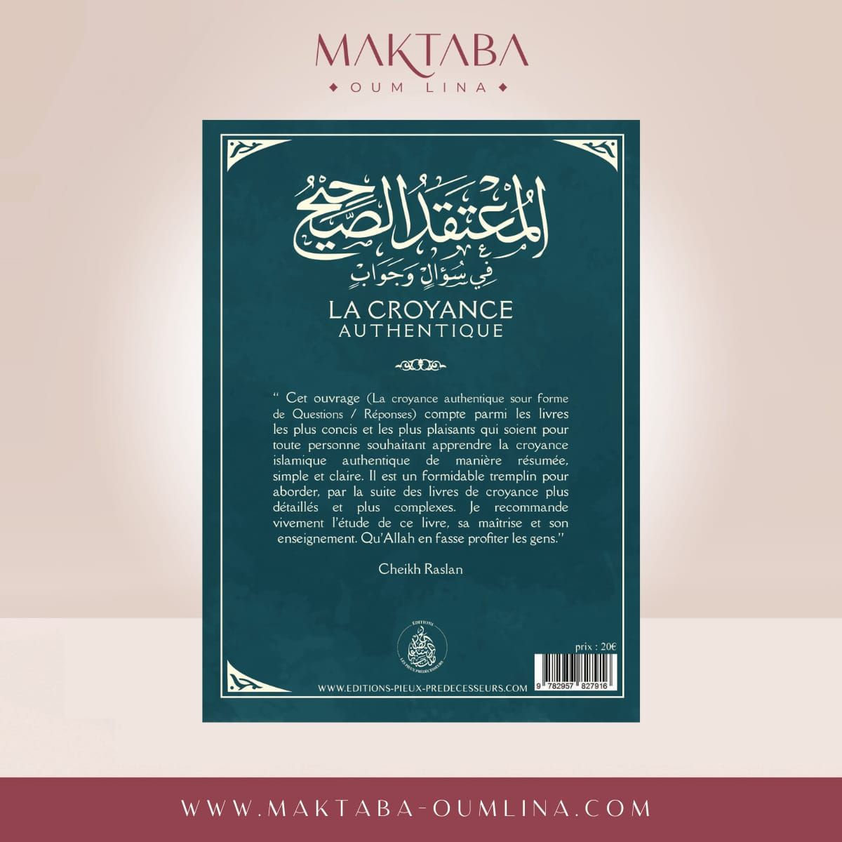 La croyance authentique sous forme de questions réponses- Cheikh ibn barjass