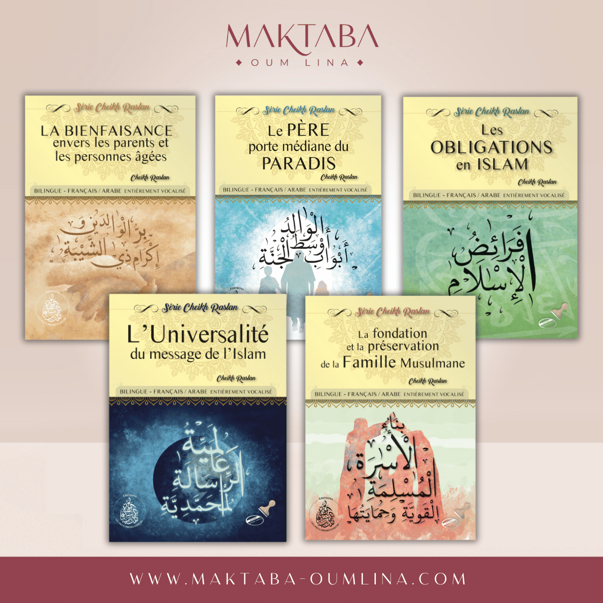Pack 5 nouveautés – SÉRIE CHEIKH RASLAN
