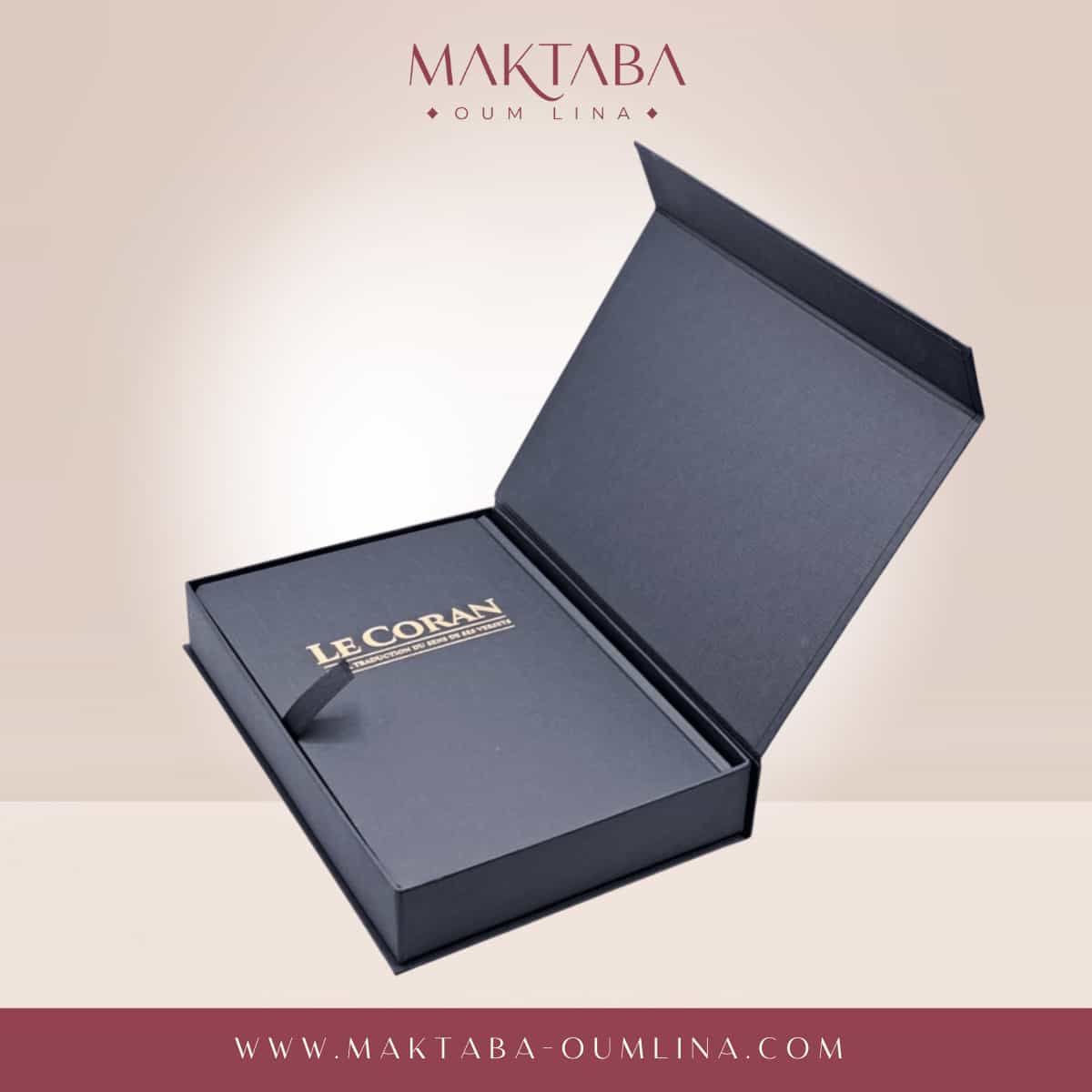 Coran édition tawbah EN COFFRET (Français/Arabe)