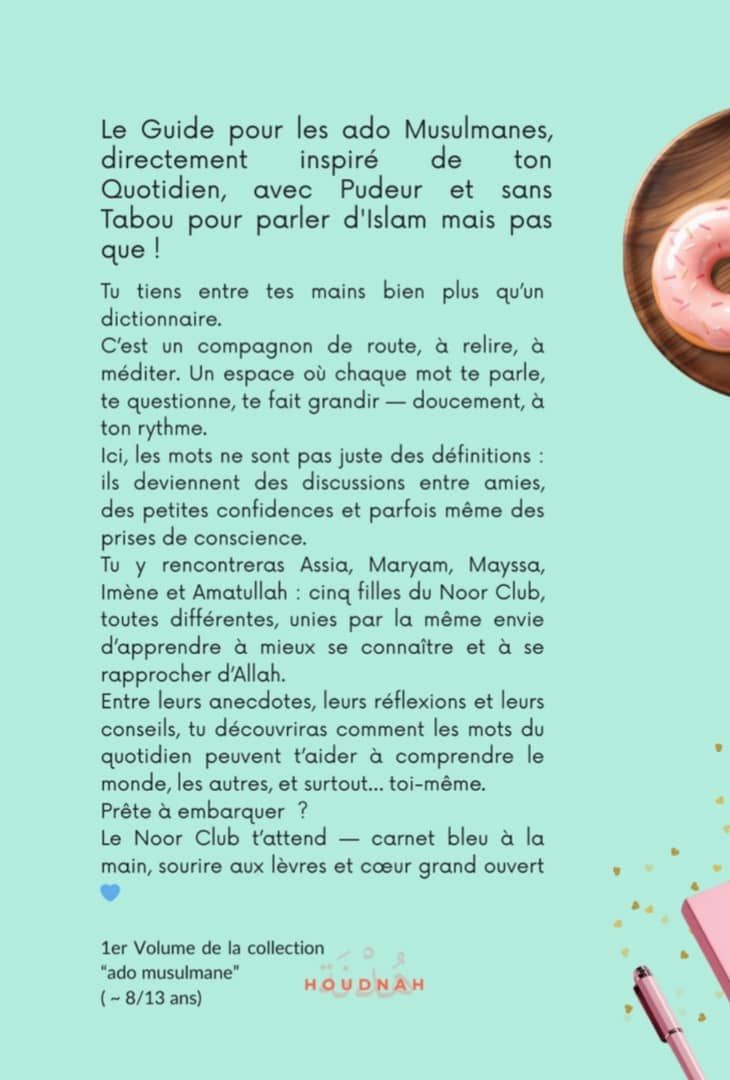 Le dico des FILLES musulmanes (10-13 ans) - édition houdnah