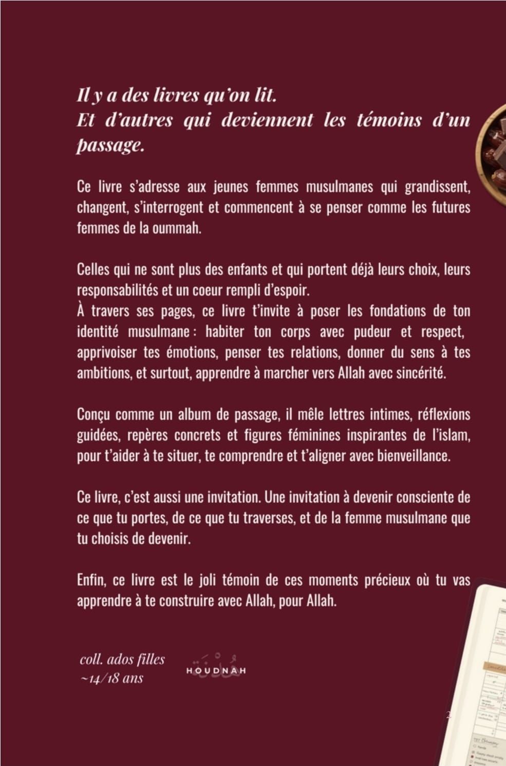 Le dico des jeunes musulmanes (14-18ans) - édition houdnah
