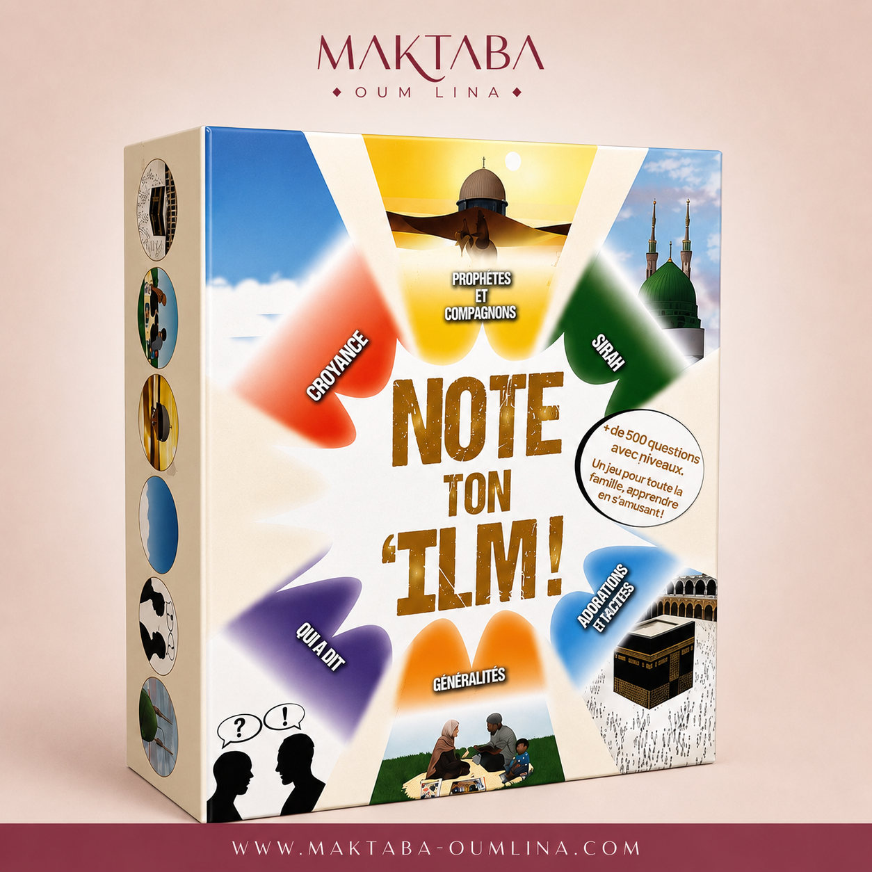 Jeu de société - Note ton 'Ilm