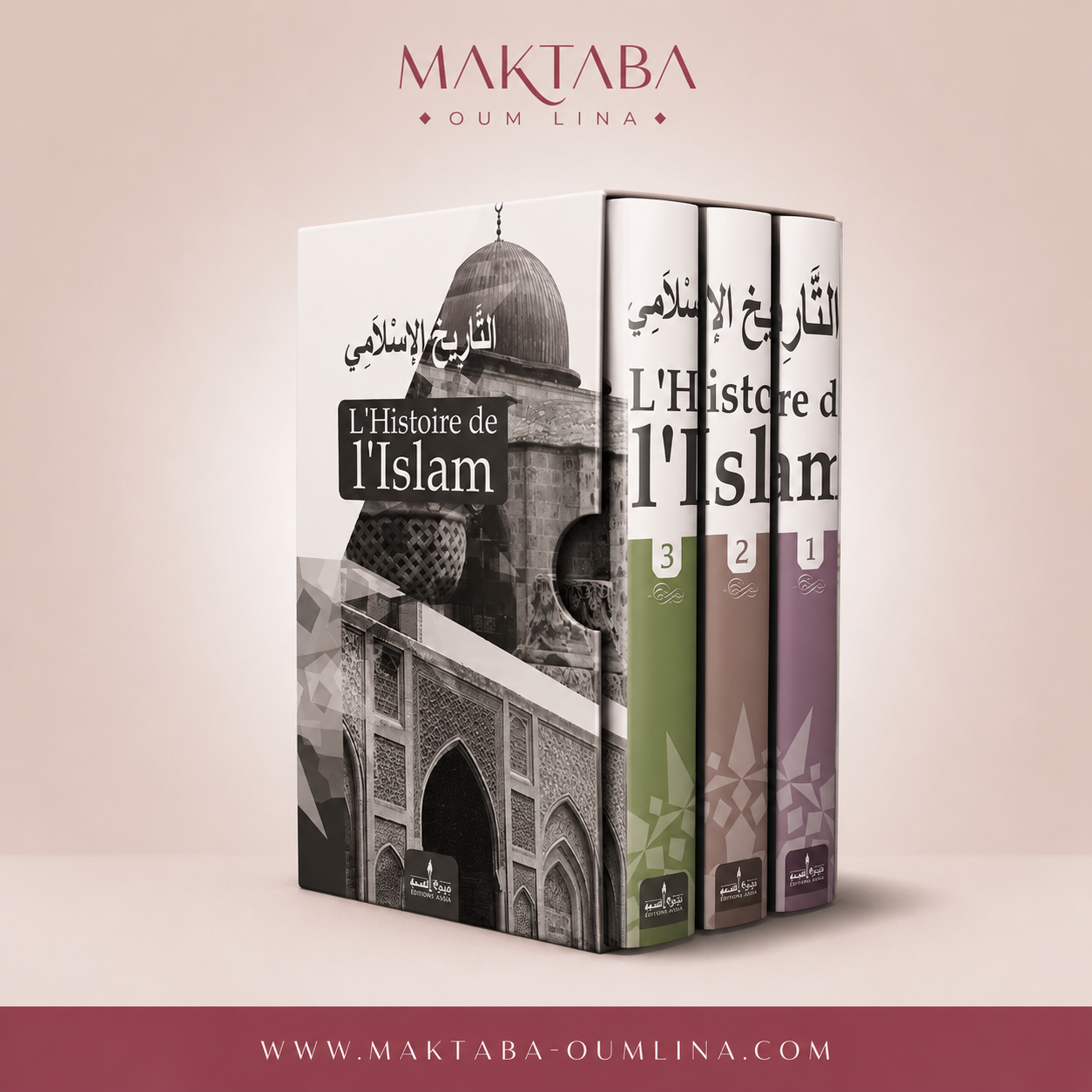 L’histoire de l'islam (en 3 volumes)